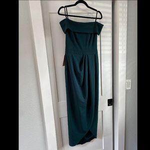 BHLDN emerald Thompson dress